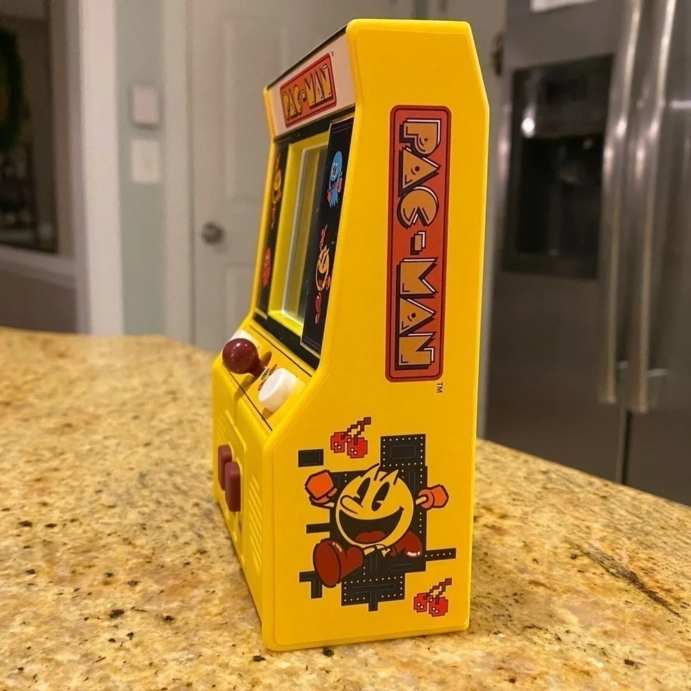 Pac-Man 2011 Retro Mini‎ 6” Arcade WORKS Machine Bandai Namco Handheld Game